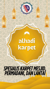 Sajadah Imam Masjid IMABEL 80cm x 120cm Tebal 16 mm Bulu Halus Lembut Padat Empuk Alas Sholat Besar