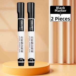 deli | Easy-to-Write Erasable Refillable Board Marker for Teachers and Children