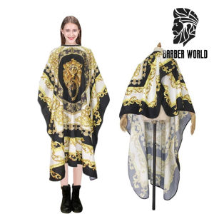 Cắt Tóc thợ cắt tóc CAPE họa tiết cổ điển chải chuốt quần áo đồng phục không thấm nước thợ làm tóc Tạp dề cho người lớn làm tóc Nguồn cung cấp