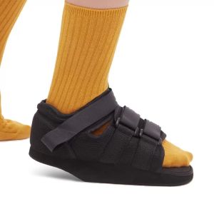 Post-op Shoes Heel Wedge Healing Shoe Lightweight Heel Relief Orthopedic Foot Brace Offloading Shoes for Fracture Ulcerations