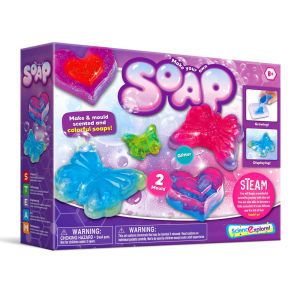 DIY handmade soap making set | STEM Science Experiment Toys | Childrens Educational Handmade Soap | Creative gifts for elementary school students | Parent-child interactive DIY set