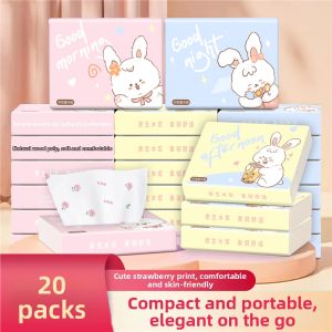Portable Childrens Paper Tissues 60 Packs