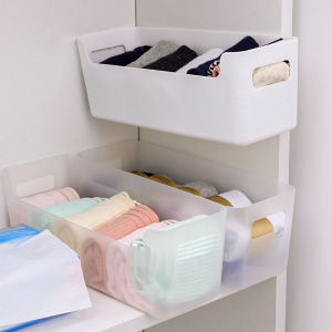 ที่เก็บสายข้อมูลที่ชาร์จออแกไนเซอร์ที่ยึดผนังชุดชั้นในบราถุงเท้ากล่องเก็บของลิ้นชักที่เก็บพลาสติก