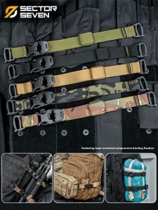 Outdoor Backpack Compression Strap Military Camouflage Camera Bracket Binding Reinforcement Belt Camping Travel Gear S7-25/2011