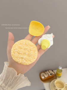 กิ๊บติดผมทรงถั่วไก่สุดน่ารักสำหรับผู้หญิง กิ๊บติดผมด้านข้าง เครื่องประดับผมสไตล์เกาหลี ฤดูร้อน 2024 สินค้าใหม่ เครื่องประดับแฟชั่น