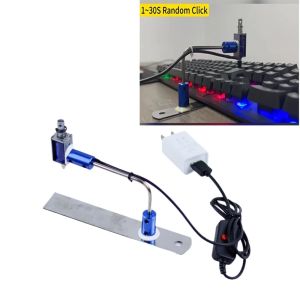 1-30s Physics Auto Random Click Game Assist click Randomly and Game Auxiliary Anti-dropping Computer Keyboard Clickers