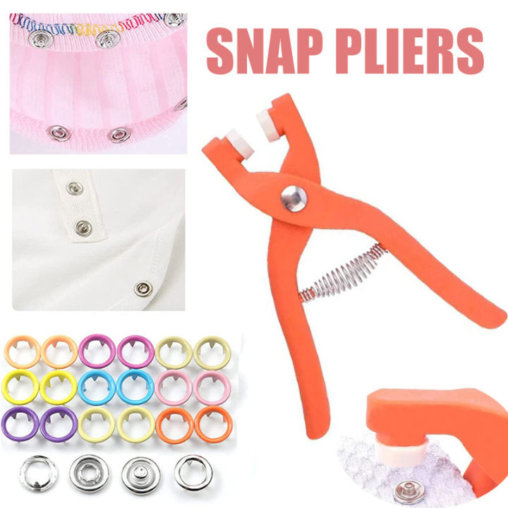 Snap Button Fasteners Kit for Sewing Clothes Crafting Snaps Buttons ...