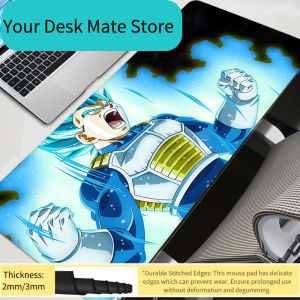Bandai | Vegeta Dragon Ball Z DBZ Mouse pad Anime Gaming Accessories Large Carpet Gamer PC Computer Keyboard Desk Mat DBZ Mausepad