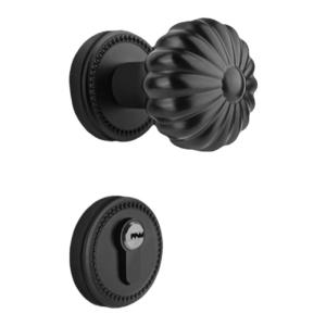 YAGEMAN | Pumpkin Gold French Style American Door Lock Set