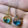 Ladamas Kalung Titanium Liontin Ikan Lumba-Lumba Imut Dan Mewah Beriklau KT48. 