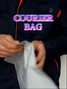 [READY STOCK] NEW Courier Bag No Pocket / White / Grey Packaging Flyer Parcel Mailing Plastic Bag Kurier Sampul 100 PCS / Cheapest parcel bag in Malaysia