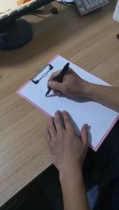 A4 Creative Cute Cartoon Clipboard/A4