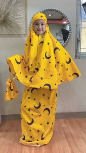 Mukenah Anak Motif Karakter Bahan Katun Polimikro