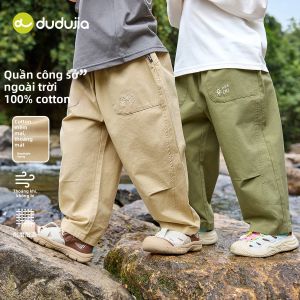 DUDUJIA | Quần Dài Bé Trai Thời Trang Cotton Mùa Thu Xuân