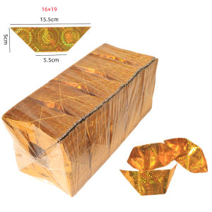 JIALUO | Golden Thickened Foil Paper For Origami Cutting Edges