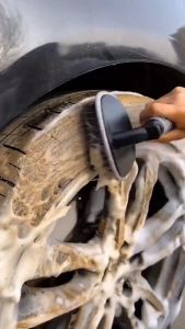 CHỔI RỬA CỌ LỐP VÀ MÂM Ô TÔ LAZANG VÀ XE MÁY CHUYÊN DỤNG TAY CẦM CHẮC CHẮN CHỐNG TRƠN TRƯỢT