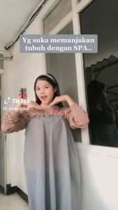 KEMBEN SPA NON-WOVEN - Disposable Gown Dress Baju Pijat Refleksi Reflexology Massage Lulur Facial Salon Kemben Atasan Rok Pendek Perlengkapan Keperluan Spa Nyaman Murah