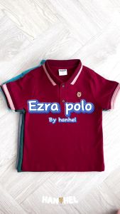 Baju Kaos Polo Anak Kerah laki laki cowok 2 - 10 tahun Model EZRA by HANHEL