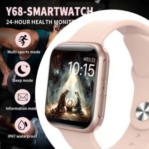 [ BERGARANSI RESMI ] JAM HP SMARTWATCH ANDROID 4G BISA WA WHATSAP ANTI AIR Y68 T55 T500 NOTIFIKASI WA SMS TLFN MUSIK BLUETOOTH TERDAPAT SENSOR KESEHATAN OLAHRAGA PRIA WANITA DEWASA ANAK IMOO no SIM MERORY CARD PRIA WANITA