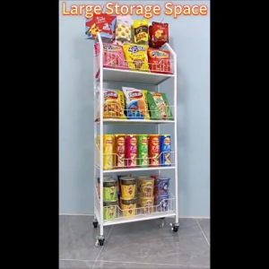 Supermarket Shelves Snack Shelf Grocery Rack 5 Layers Display Rack For Store Kitchen Rack