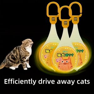 1/2/5pcs Cat Driving Pendant Pet Repellent Artifact for Home Balcony Bedroom Garden Study Smell-Away Cat Deterrent