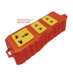 Ổ ĐIỆN KHÔNG DÂY 3 CỬA LÕI SỨ Q6500C Chịu tải 6500w Ominsu