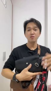Túi đeo chéo da sang trọng chống nước Plain [KHUYẾN MÃI LỚN]