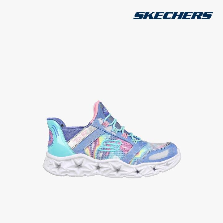 SKECHERS Giày sneakers bé gái cổ thấp Galaxy Lights 303707L-BLMT