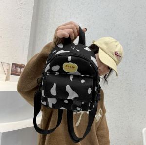 กระป๋าเป้สะพายหลัง ลายวัว Size Mini กระเป๋ามินิ ลายจุด