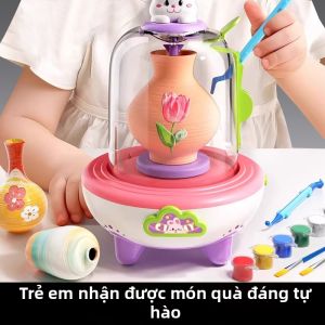 Childrens Electric Pottery Set for DIY