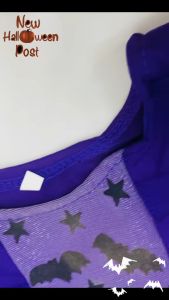 Angel Baby Kids Children Purple Bat Witch Halloween Costume Cosplay Carnival Party Fancy Dresses