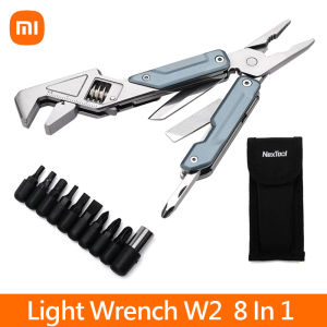 Mijia NexTool Light Wrench W2 Tool 8 In 1 Foloding Pliers Multi-functional Spanner Screwdriver Outdoor Camping EDC Hand Tool