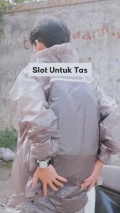 Jas Hujan Stelan Backpack Ransel Big Summit By Tiger Head 68380 Original