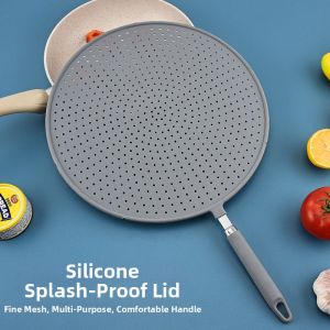 Microwave Safe Anti-spill Lid With Venting Design