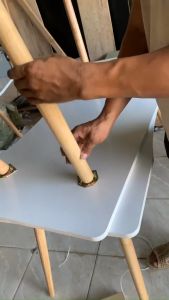 Chân bàn gỗ tiện tròn nhiều kích thước (đvt 1 cái )