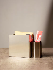 OUDING | Custom Logo High-End Stainless Steel Toothpick Holder