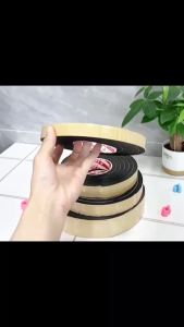 Foam Strip Flat Sealing Strips Strong Adhesive Rubber Tape Anti-collision Insulation EVA Black Foam Anti-collision Seal Gasket