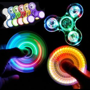 ไจโร ของเล่น LED Fidget Spinner ของเล่นเด็ก แฮนด์สปินเนอร์ ไจโรสปินเนอร์ - Lazada
