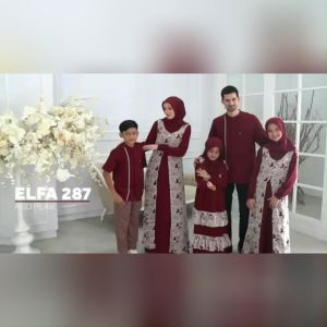 Terbaru Ethica Koko Pria Kahfi 273 Interlis Red Pear Bordir Elfa 287 Lengan Panjang