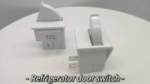 5A 125VAC/2.5A 250VAC Momentary Normal Open Push Button Refrigerator Door Switch