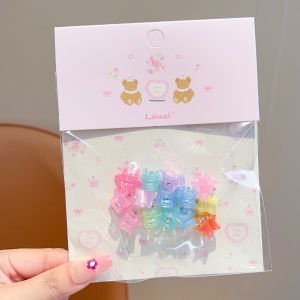 Cat and Dog Grooming Hair Clips Pet Hair Tidying Clasp with Star and Flower Designs