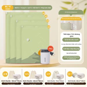 ecoco | Túi Lưu Trữ Áp Suất Cho Quần Áo Chăn