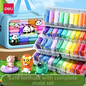 deli | Non-Toxic Lightweight Kids Modeling Clay For School