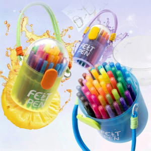 deli | Bộ Vẽ Chất Liệu An Toàn Thực Phẩm Phong Cách Dopamine Cho Trẻ Em và Học Sinh
