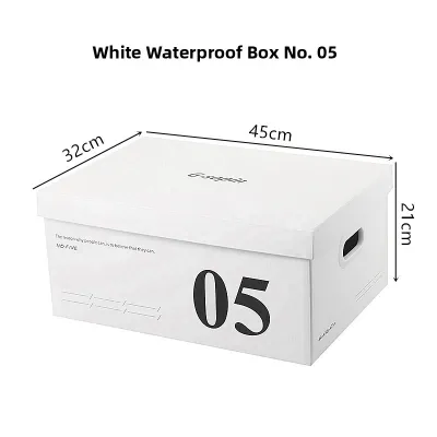 Multi-Purpose Paper Document Storage Box