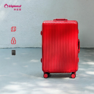 Diplomat | Wedding Red Luggage 360° Wheels