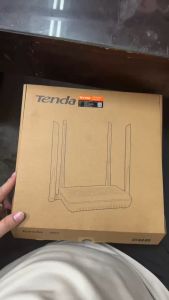 Tenda HG15 AX1500 Wi-Fi6 VoIP XPON ONT Router for High-Speed Internet and Voice Communication