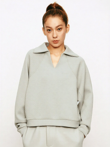 Champion | Trendy Stand Collar Sweatshirt Winter Female