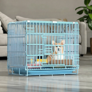 FEIZHUXIANSEN | Automatic Waste Removal Dog Cage for Medium to Large Dogs with Built-in Toilet