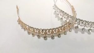 Moana Crown Mahkota Hiasan Rambut Wedding Crown Simple Mahkota Wedding